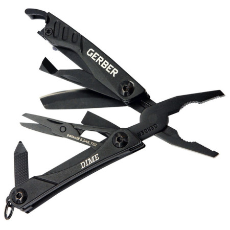 Višenamjenski nož Gerber Dime Multi-Tool crna Black