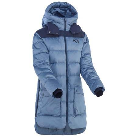 Ženska jakna od perja Kari Traa Rong Parka plava sail
