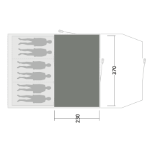 Tepisi za šator Outwell Cozy Carpet Carolina 6