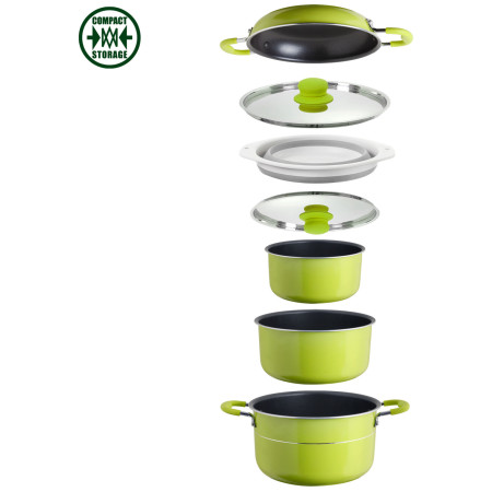 Set lonaca Brunner Popote Juniper 8+1 Ø 24 cm