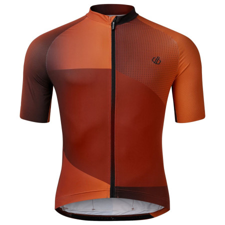 Muški biciklistički dres Dare 2b Lightning Short Sleeve Printed Jersey smeđa ArabSpGradPr