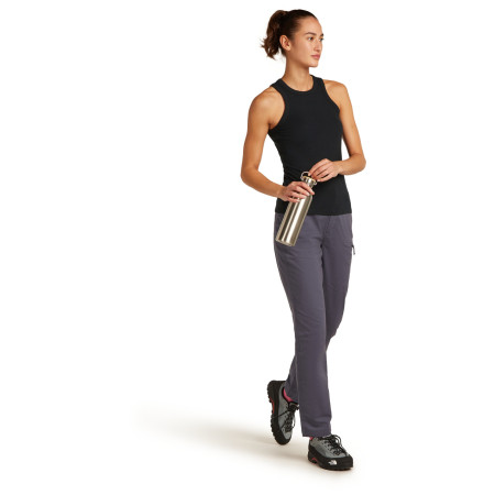 Ženska majica bez rukava Icebreaker W Mer Rib Lotus Tank