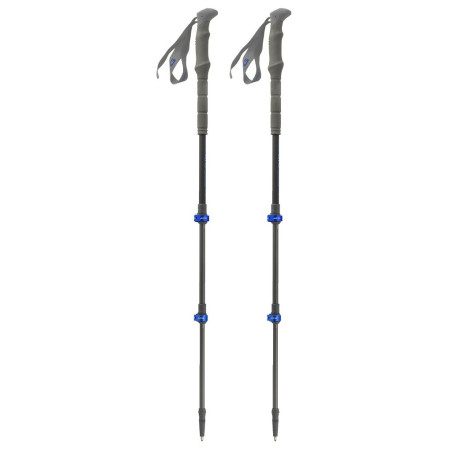 Trekking štapovi Pinguin Carbon FL Foam siva/plava