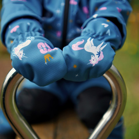 Dječje zimske rukavice na palac WAMU Jednorožci