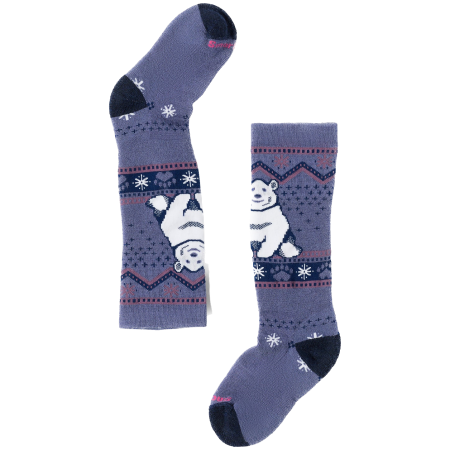 Čarape Smartwool Kids' Wintersport Full Cushion Polar Bear plava