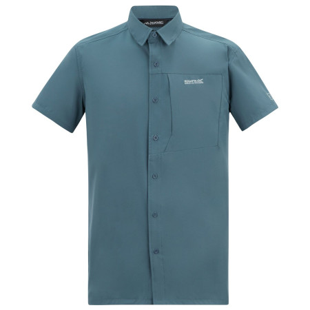Muška košulja Regatta Anti-Insect Travel Light S/S Shirt plava China blue