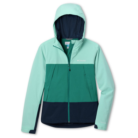 Ženska softshell jakna Columbia Boulder Falls™ Jacket plava River Blue, Collegiate Navy, Spray