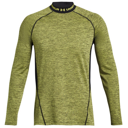 Muške funkcionalne majice Under Armour CG Armour Twist Mock zelena
