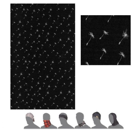 Marama Sensor Tube Merino Impress crna Black/Pattern