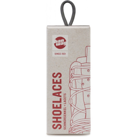 Vezice za cipele Hanwag 140 cm siva 80 Asche Dark Grey