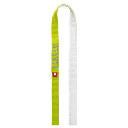Petlja Ocún O-SLING ECO-PES 16 mm 80 cm bijela/zelena
