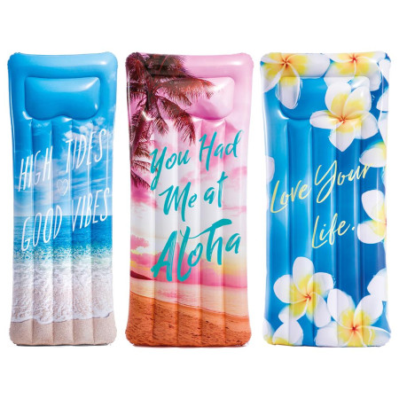 Ležaljka na napuhavanje Intex Tropical Island Mats 58772EU