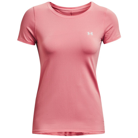 Ženska funkcionalna majica Under Armour HG Armour SS svijetlo ružičasta PinkClay//MetallicSilver