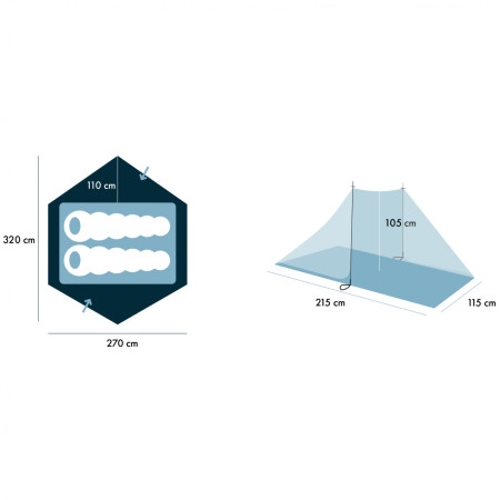 Izuzetno lagani šator Warg Lightrek 2
