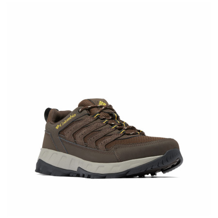 Muška obuća Columbia Strata Trail™ Low Wp smeđa Cordovan, Golden Yellow