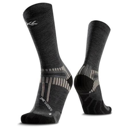 Čarape X-Socks Hike Perform Merino Crew siva