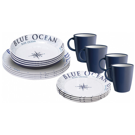 Set posuđa Brunner Lunch Box Blue Ocean
