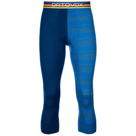 Muške tajice 3/4 Ortovox 185 Rock'N'Wool Short Pants plava JustBlue