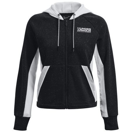 Ženska dukserica Under Armour Rival + FZ Hoodie crna