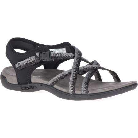 Ženske sandale Merrell District Muri Lattice crna/siva Black/Charcoal