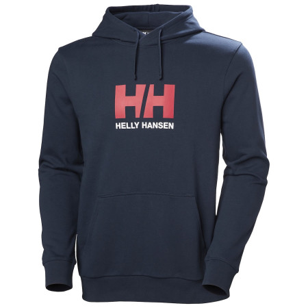 Muška dukserica Helly Hansen HH Logo Hoodie tamno plava 597 Navy