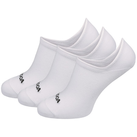 Čarape MOOA Essential Invisible 3-pack bijela white