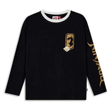 Dječja majica Lego Wear Lwtaj 709 Black crna Black