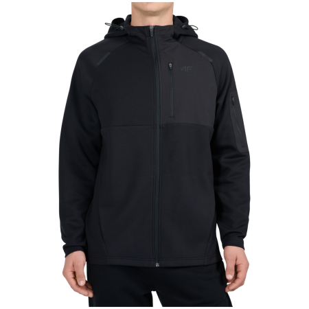 Muške funkcionalne majice dugih rukava 4F Sweatshirt M2730 crna Deep Black