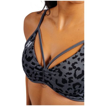 Sportski grudnjak Nebbia Medium Support Leopard Sports Bra Primal