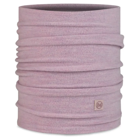 Višenamjenski šal Buff Merino Fleece Neckwarmer svijetlo ružičasta LILAC SAND
