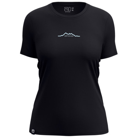 Ženska majica Ortovox 150 Cool Mountain T-Shirt crna Black Raven