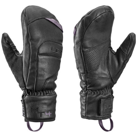 Ženske rukavice za skijanje Leki Montera Prime Women Mitt crna black-blackberry gray