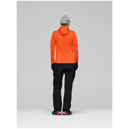 Ženska funkcionalna dukserica Norrona falketind warm2 stretch Hood