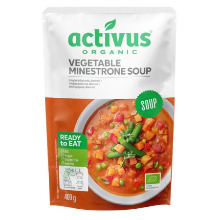 Glavno jelo Activus Juha minestrone 400 g BIO