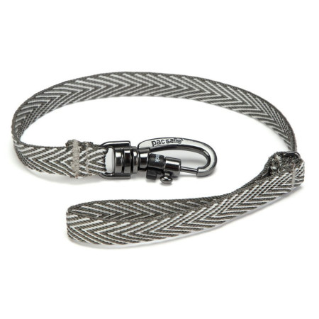 Sigurnosna kopča Pacsafe Cut Resistant Wallet Strap siva