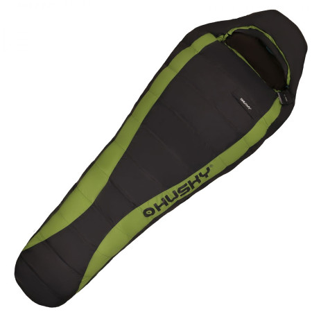 Vreća za spavanje od perja Husky Dinis -10°C (2017) crna/zelena