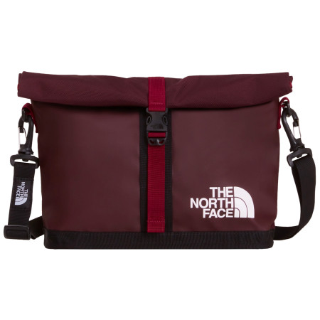 Torba preko ramena The North Face Base Camp Shoulder Bag crvena Deep Burgundy/TNF Black