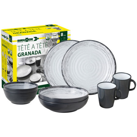 Set posuđa Brunner Set tête-à-tête Granada 8 pcs