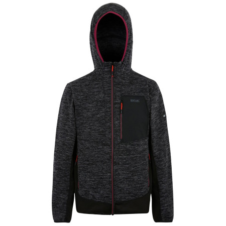 Muška dukserica Regatta Alven crna/siva BlkMarl/Blak