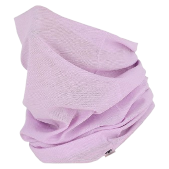Šal 4F Bandana U117 ružičasta LIGHT VIOLET