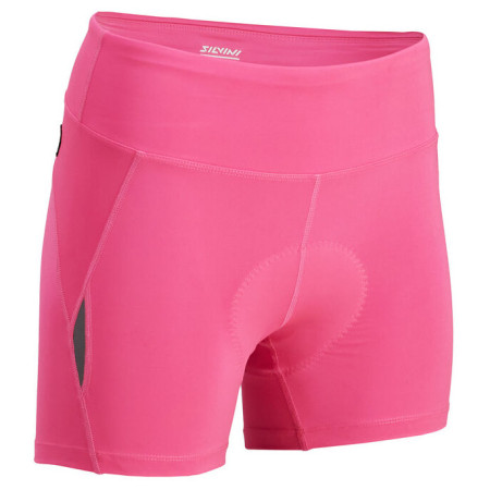 Ženske biciklističke hlače Silvini Merana ružičasta