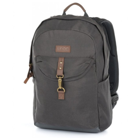 Gradski ruksak Loap Oxy siva DkShadow/Brown