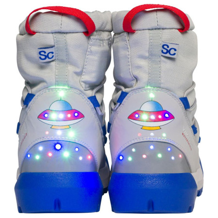 Dječje čizme za sniijeg Viking Outdoor Footwear Spaceship Warm SC WP Light Grey/Royal Blue