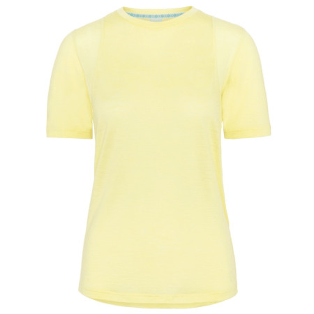 Ženska funkcionalna majica Kari Traa Embla Wool Tee žuta Mellow Yellow