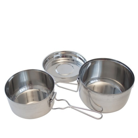 Posuda od nehrđajućeg čelika Yate posuda od nehrđajućeg čelika - 3 dijela