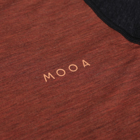 Ženska majica MOOA MerinoSilk Block 160 short