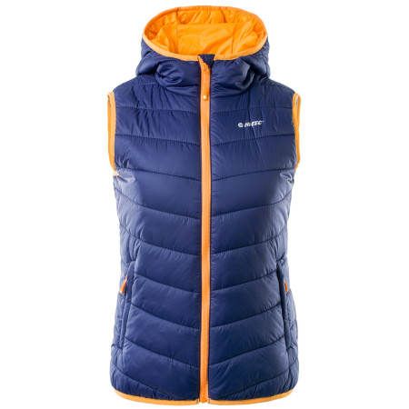 Ženski prsluk Hi-Tec Lady Solnis plava EveningBlue/GrenadineOrange