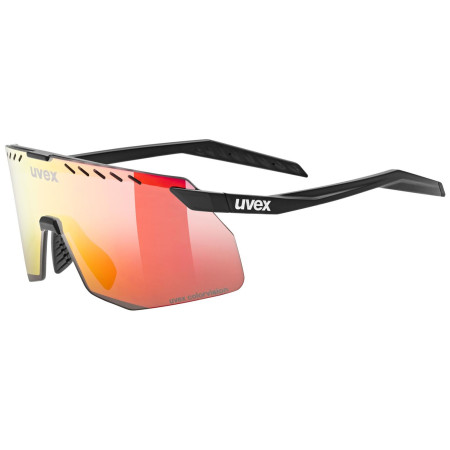Sunčane naočale Uvex Pace Stage S Cv crna/crvena Black Matt/Mir.Red