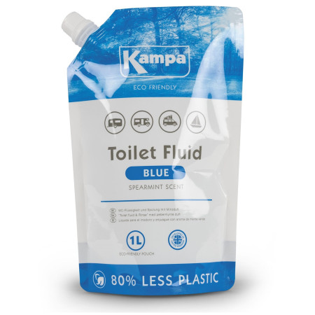 Kemikalije za zahod Kampa Blue Toilet Fluid Eco 1L plava