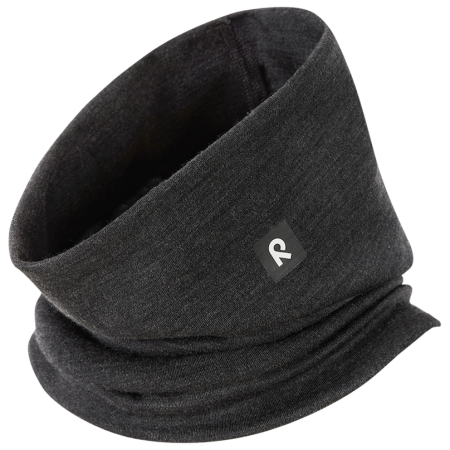 Dječja marama Reima Saarto Black Melange crna/siva Black Melange